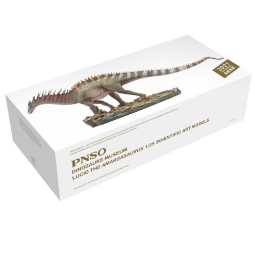 PNSO Amargasaurus 1:35 Scientific Art Model product packaing