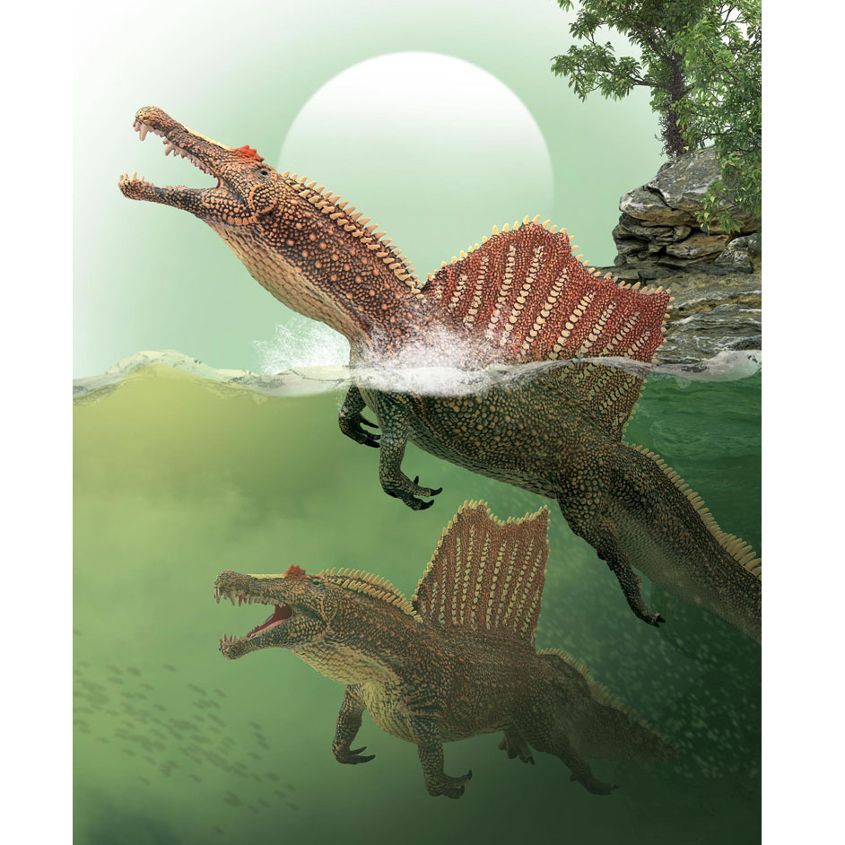 CollectA Spinosaurus Baby Dinosaurier Figur – Dino-Spielzeug Für Kinder, Detailreich & Robust (ca. 9 Cm)