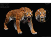 Rebor Smilodon populator Stray Cat Year of the Tiger Limited Edition