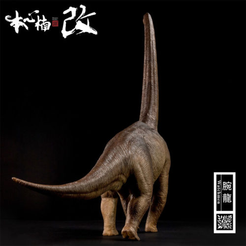 Nanmu Studio Brachiosaurus (brown colour variant) posterior view