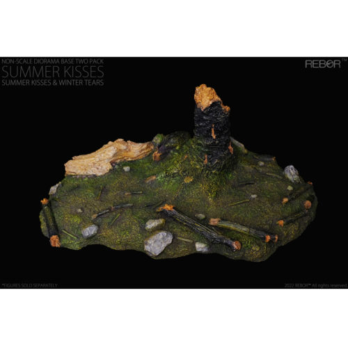 Rebor Non-scale Diorama Base Two Pack "Summer Kisses Winter Tears" (summer kisses)