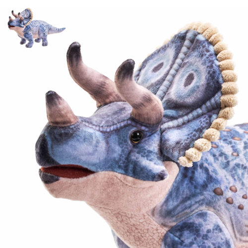 Artist Dino Triceratops Soft Toy