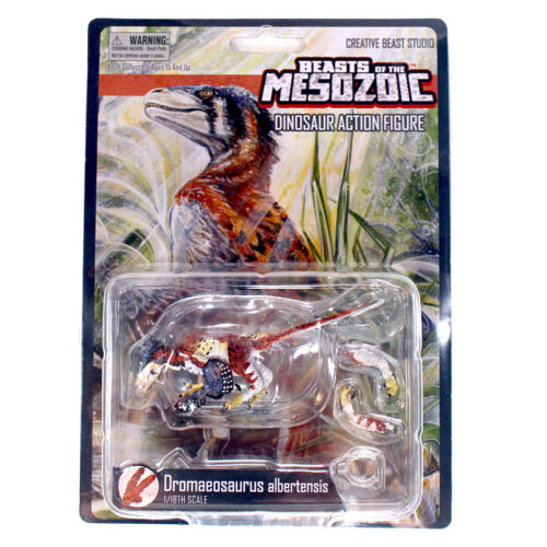 D. albertensis 4 inch model product packaging.