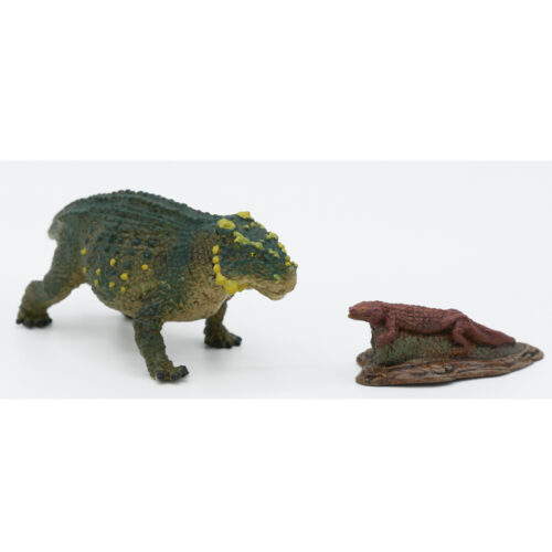 Wild Past Scutosaurus and Kotlassia