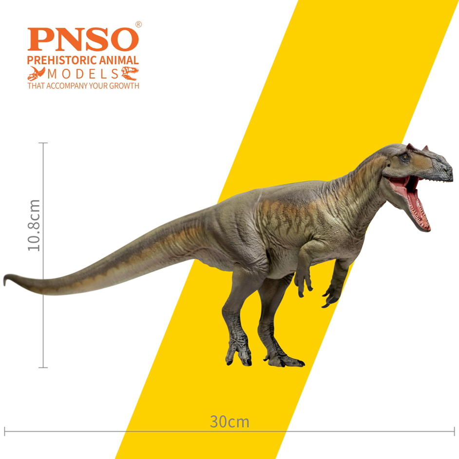 Saurophaganax model measurements.