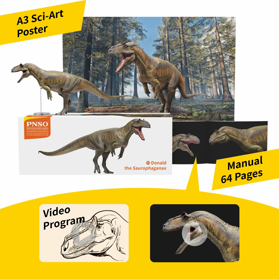 Saurophaganax accessories.