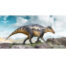 Hadrosaur in the landscape - Haolonggood Saurolophus Song Qing (Grey).