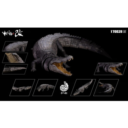 The articulated Estuarine crocodile model from Nanmu Studio.