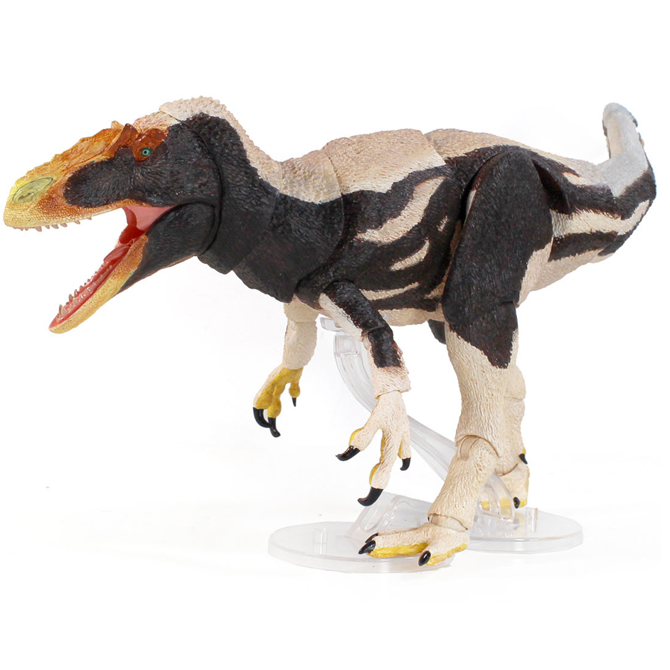 Articulated Y. huali figure (left lateral view).