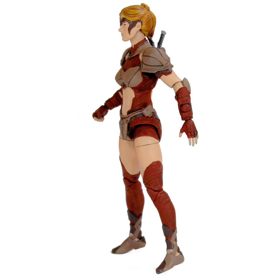 The Helina human rider figure supplied with three pairs of interchangeable hands.
